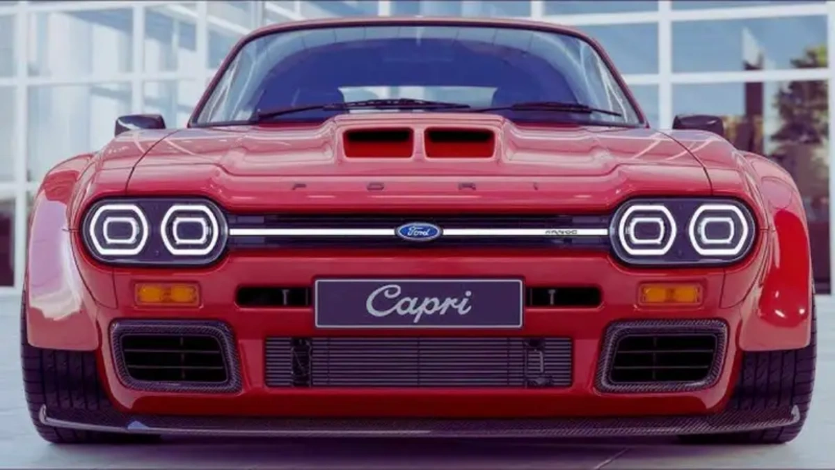 2025 Ford Capri Makes a Stunning Comeback