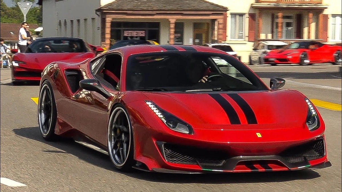 Ferrari 488 Pista Compilation