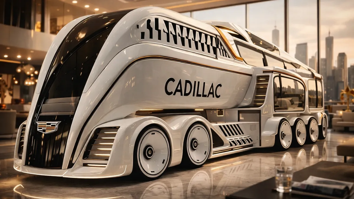 Cadillac Luxury Motorhome Revealed